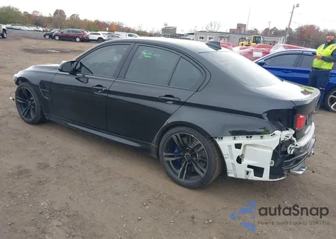 2015 BMW M3 из США, поврежденный, VIN WBS3C9C56FP804697
